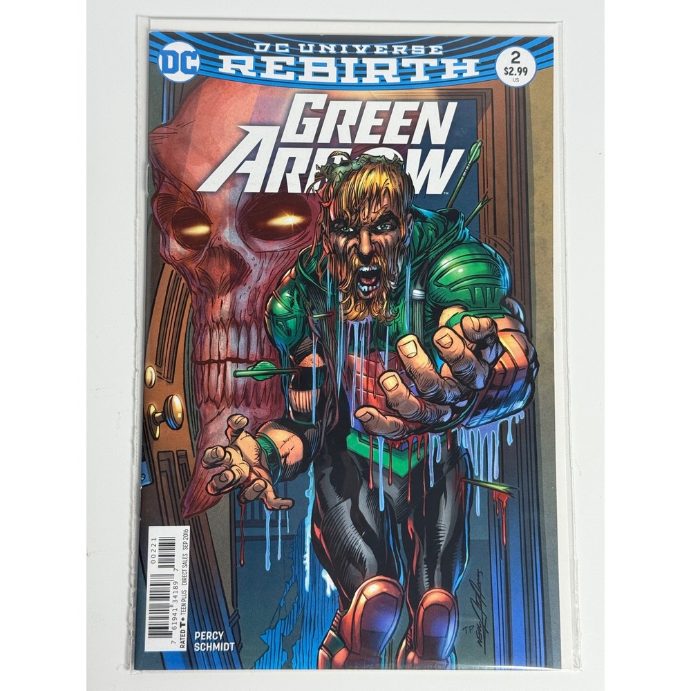 DC Universe Rebirth Green Arrow 2 2016 Benjamin Percy Otto Schmidt Juan Ferreyra